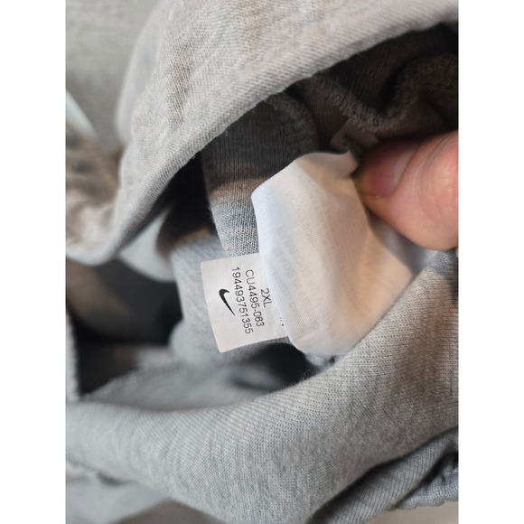 Nike Tech Joggers Mens Size XXL Grey Fleece Drill Drip Tapered Gym cu4495-063 - Picture 6 of 11